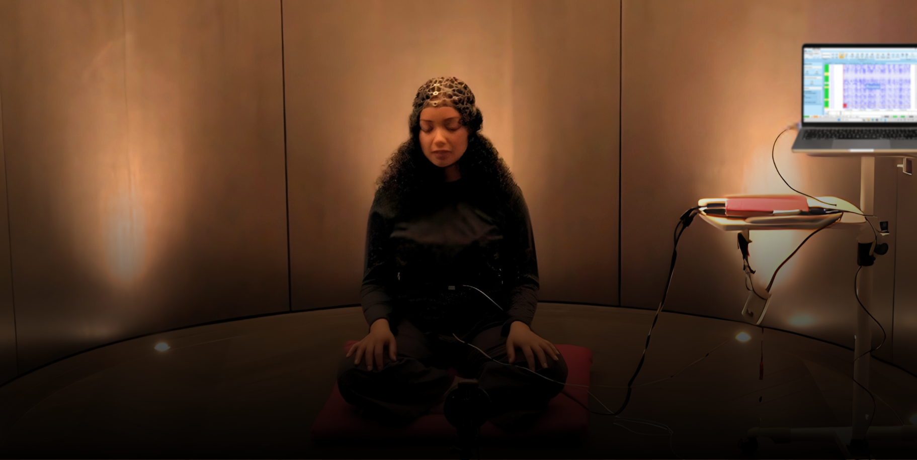EEG meditation session