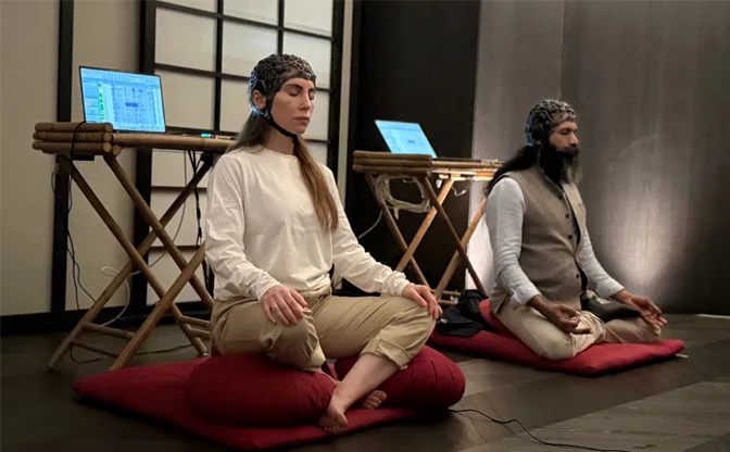 Séance de méditation quantifiée